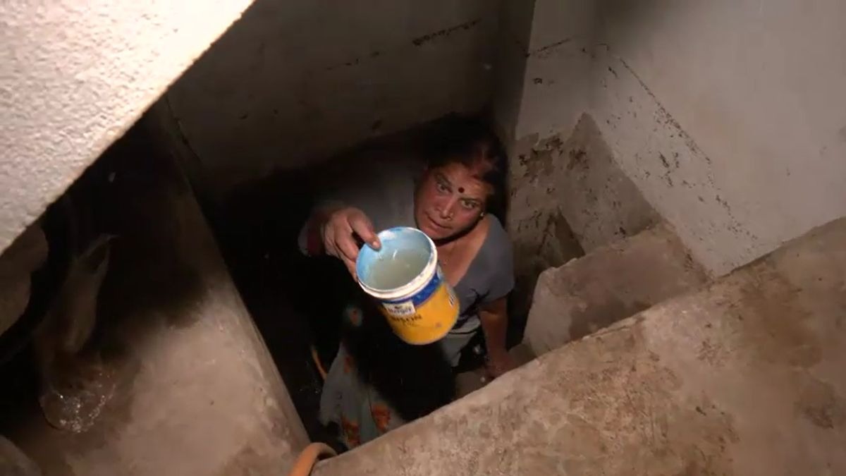 इंदौर के भगीरथपुरा की दर्दनाक कहानी. (Photo: Screengrab)