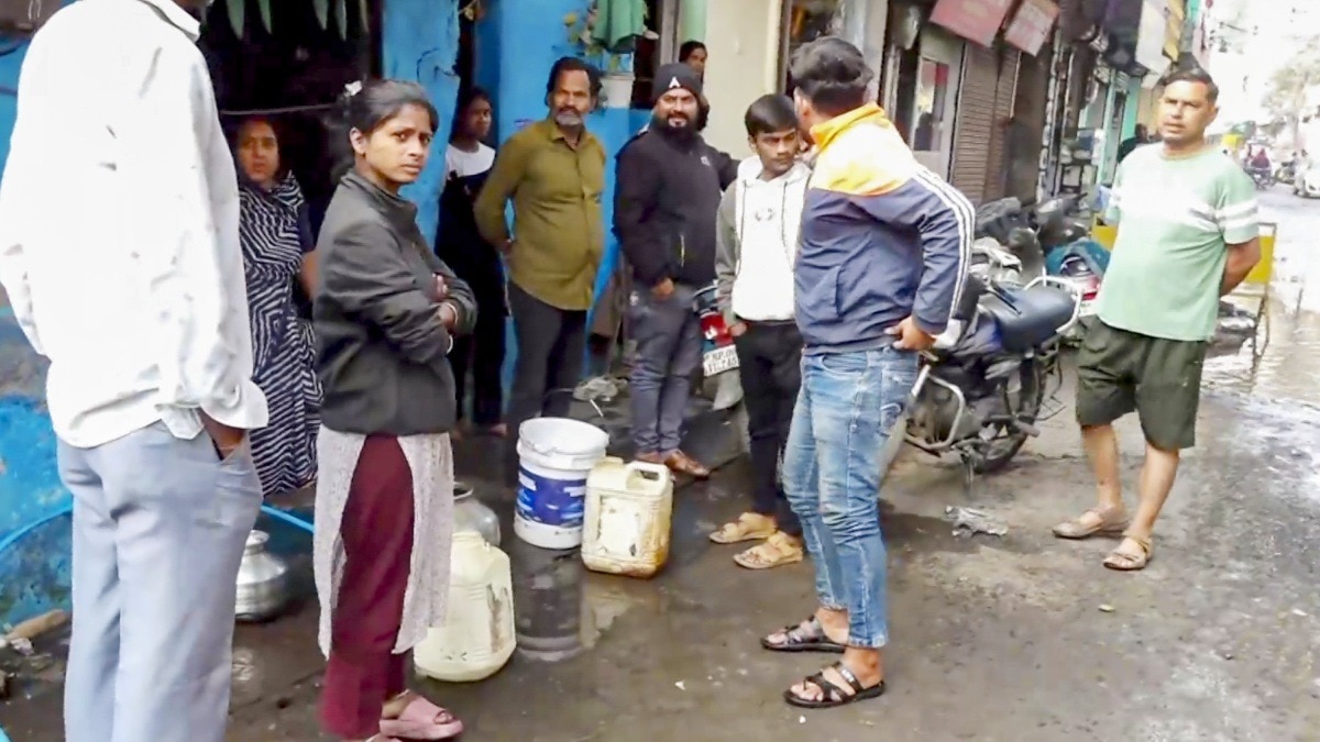 भागीरथपुरा में नल का पानी बना 'जहर' (Photo:PTI) 