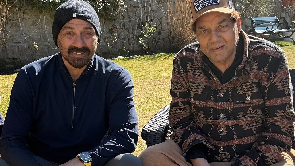 Dharmendra and Sunny Deol