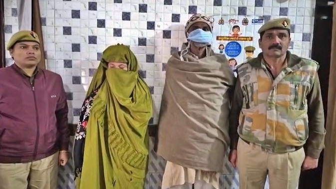 Rehana and Inam arrested in connection with Baghpat Faisal murder case  (Photo - ITG)