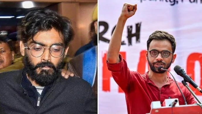 Sharjeel Imam (L) and Umar Khalid were booked under UAPA in the 2020 Delhi riots case. (Fil photos)