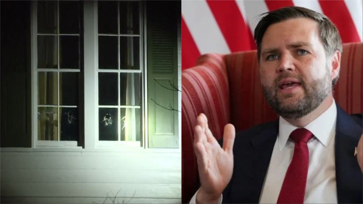 जेडी वेंस के घर पर हमला