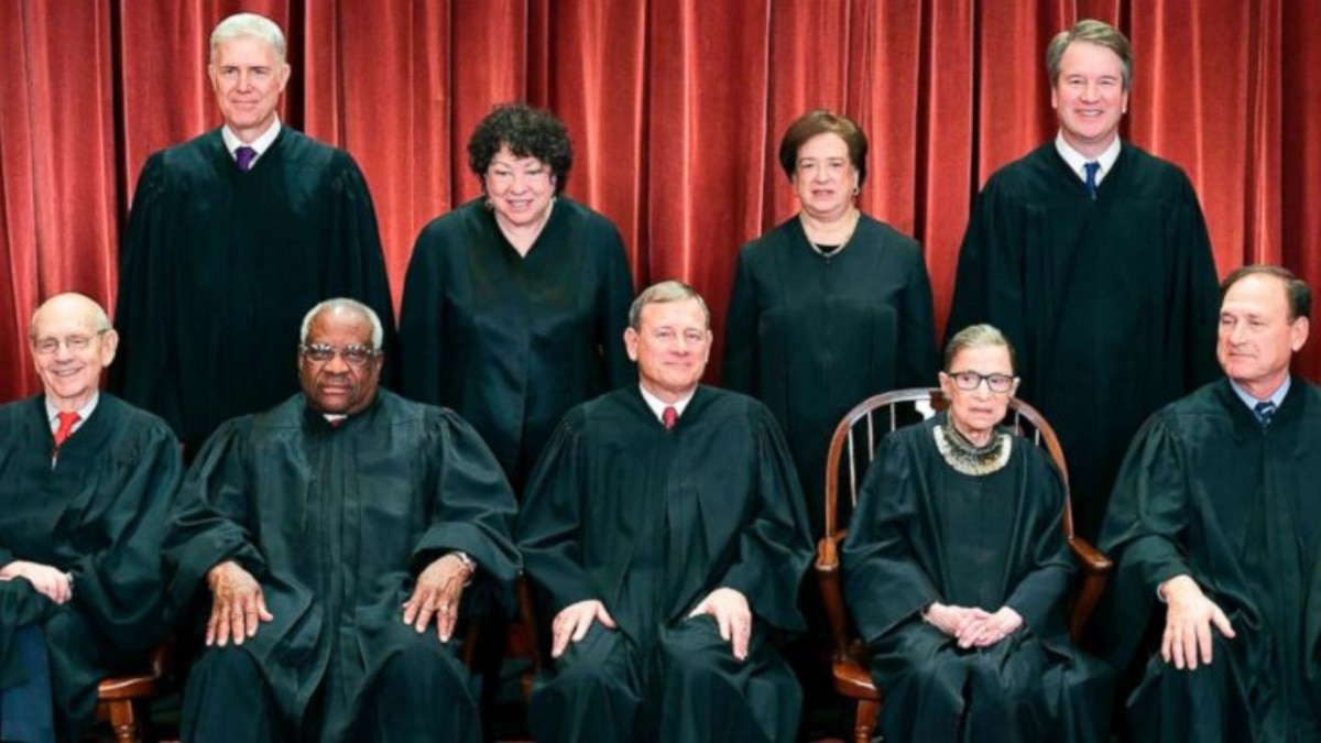 Supreme Court judges in US