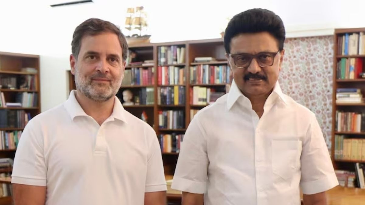 rahul gandhi stalin dmk congress