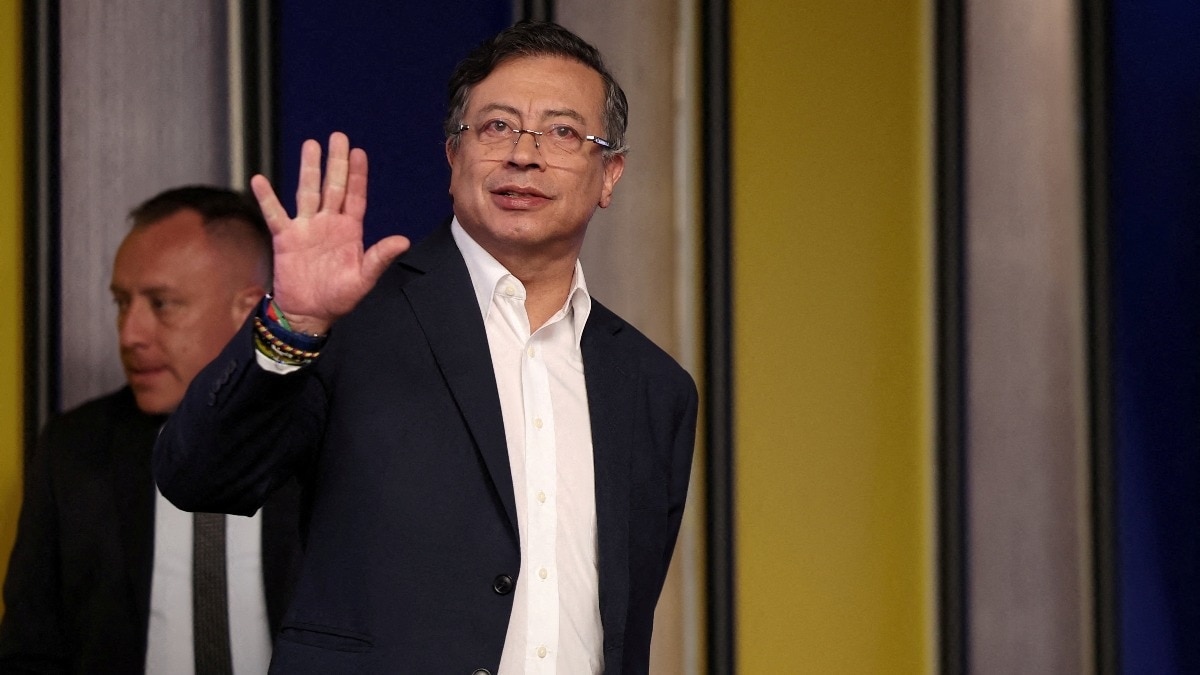 Colombian President Gustavo Petro