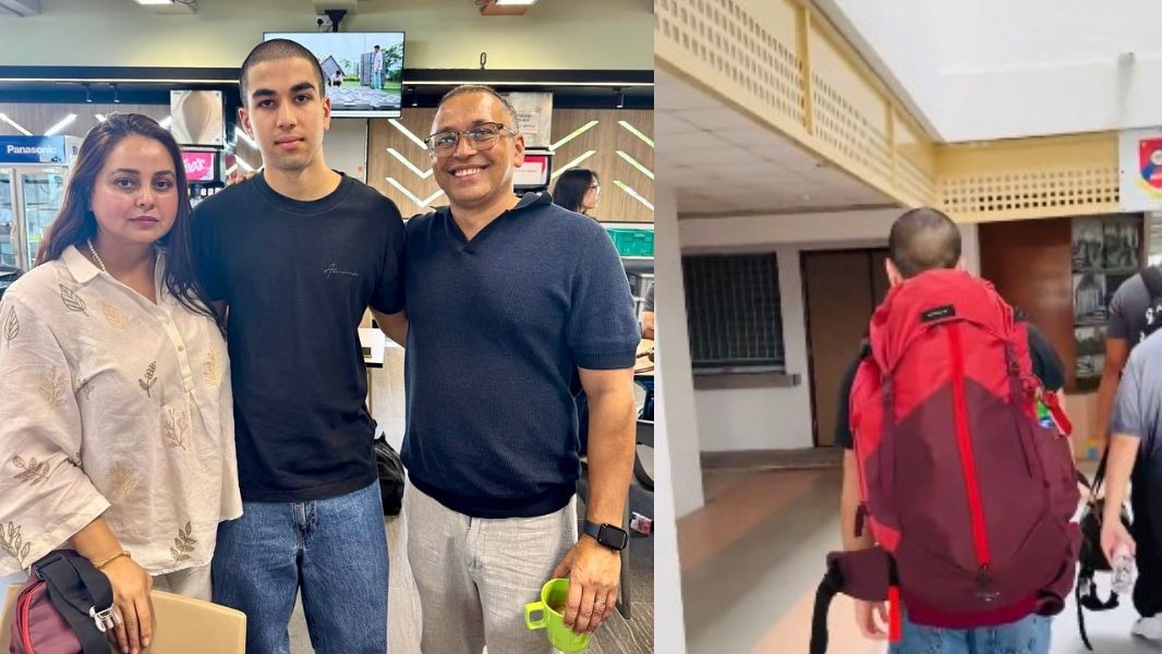 लालू प्रसाद यादव के नाती और रोहिणी आचार्य के बेटे आदित्य सिंगापुर में नेशनल सर्विस के तहत मिलिट्री ट्रेनिंग ले रहे हैं. (Photo:X/ @RohiniAcharya2 ) 