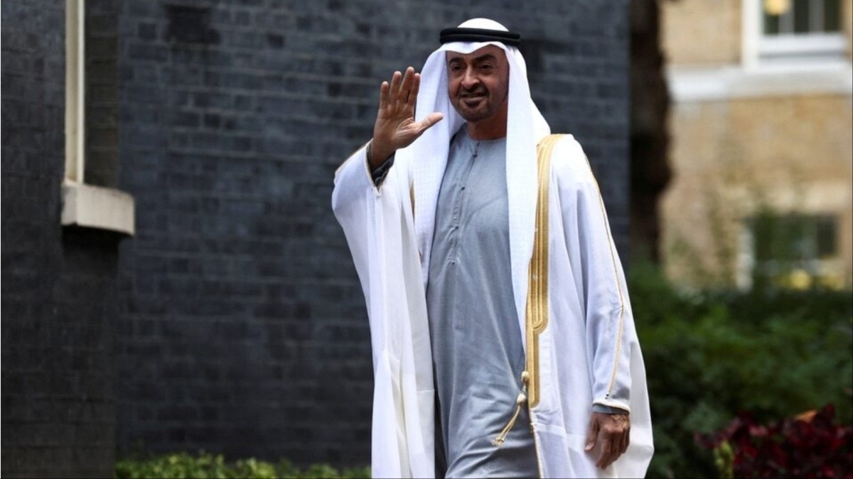 UAE president Mohammed bin Zayed Al Nahyan