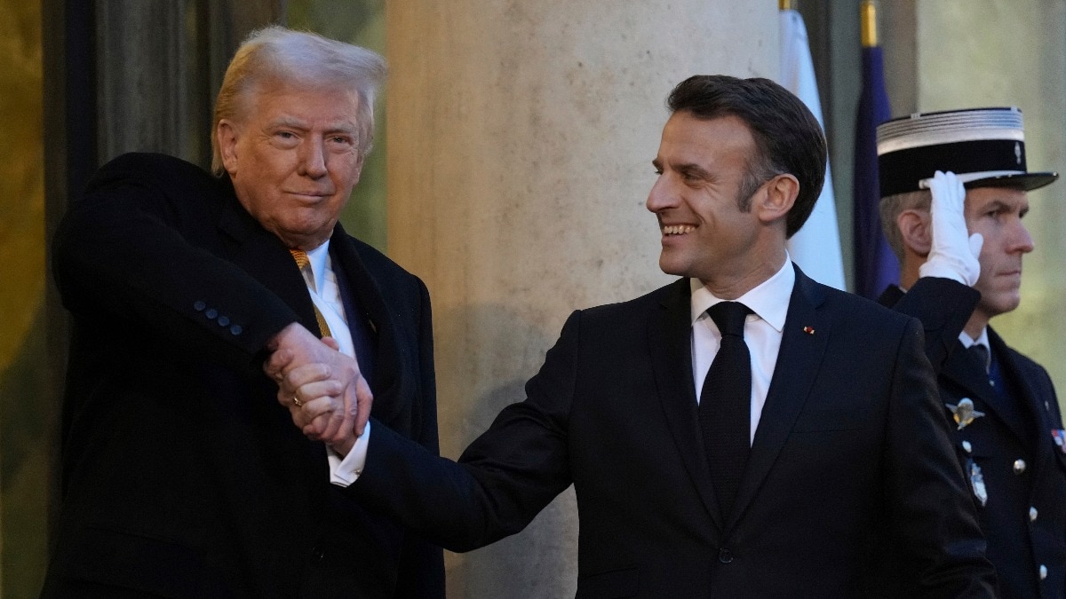 Emmanuel Macron Donald Trump