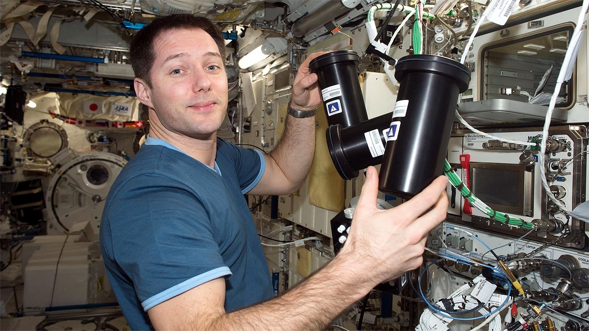 Space Station Cancer therapy