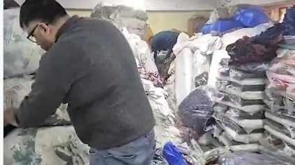 Delhi Police Busted Illegal Garment Unit