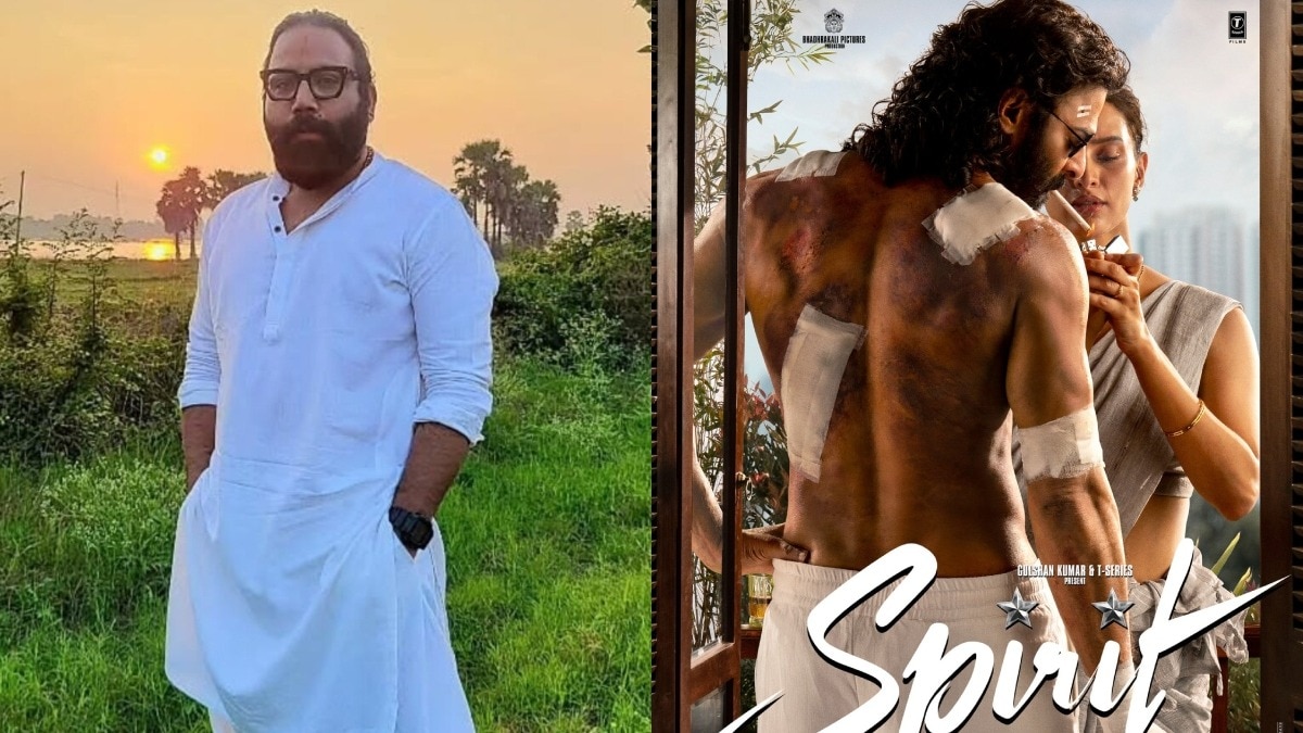 Sandeep reddy vanga shares details of spirit poster