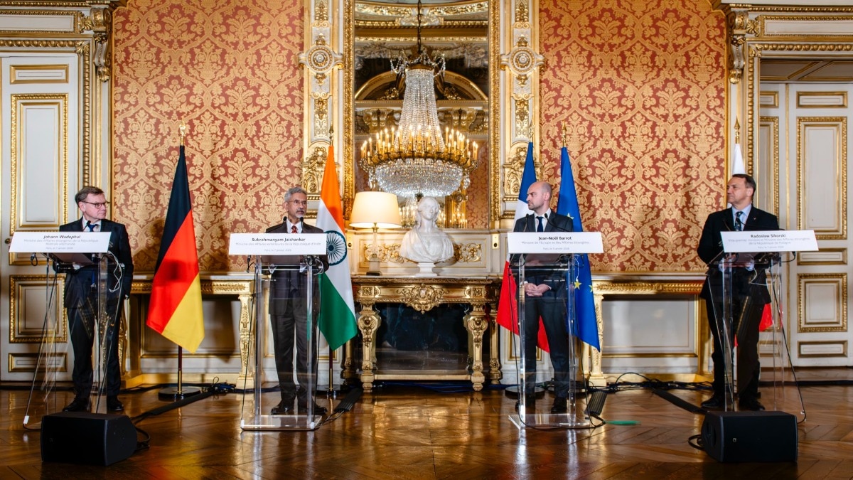 Jaishankar in Europe