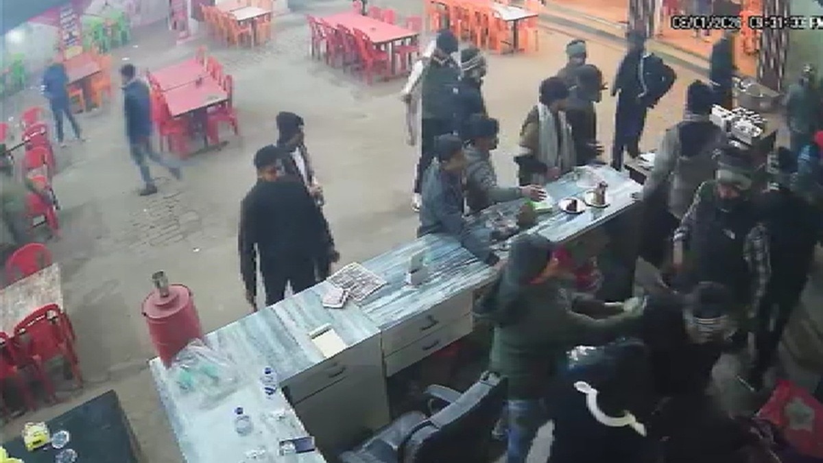 man beaten in birthday cebration