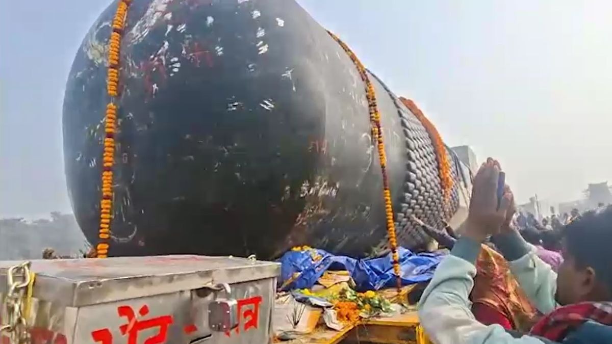 17 जनवरी को होगी दुनिया के सबसे बड़े शिवलिंग की स्थापना. (Photo: Screengrab)