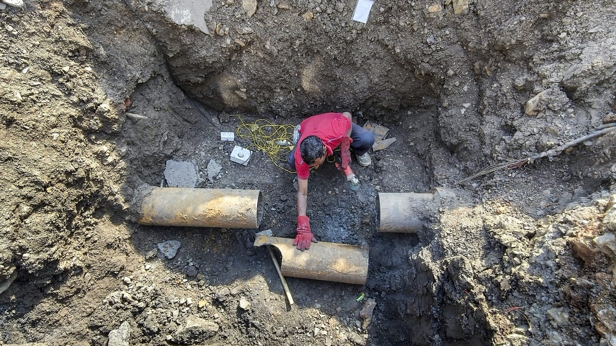 2024 में हुई युवती की मौत के बाद भी नहीं बदली पाइपलाइन.(Photo:PTI)