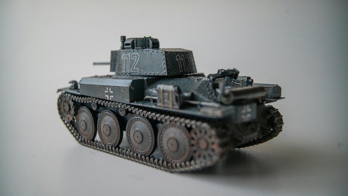 Gold found inside tank