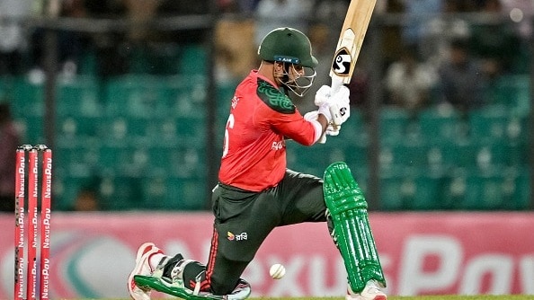 Bangladesh's captain Litton Das