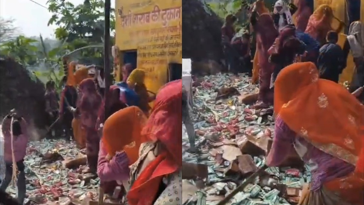 इलाके में तनाव.(Photo: Arvind Sharma/ITG)