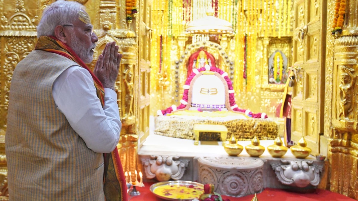 PM Modi in Somnath Temple