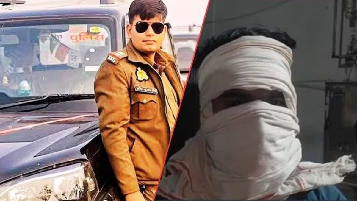 कानपुर रेप कांड का आरोपी दारोगा अब भी फरार. (Photo: Screengrab)