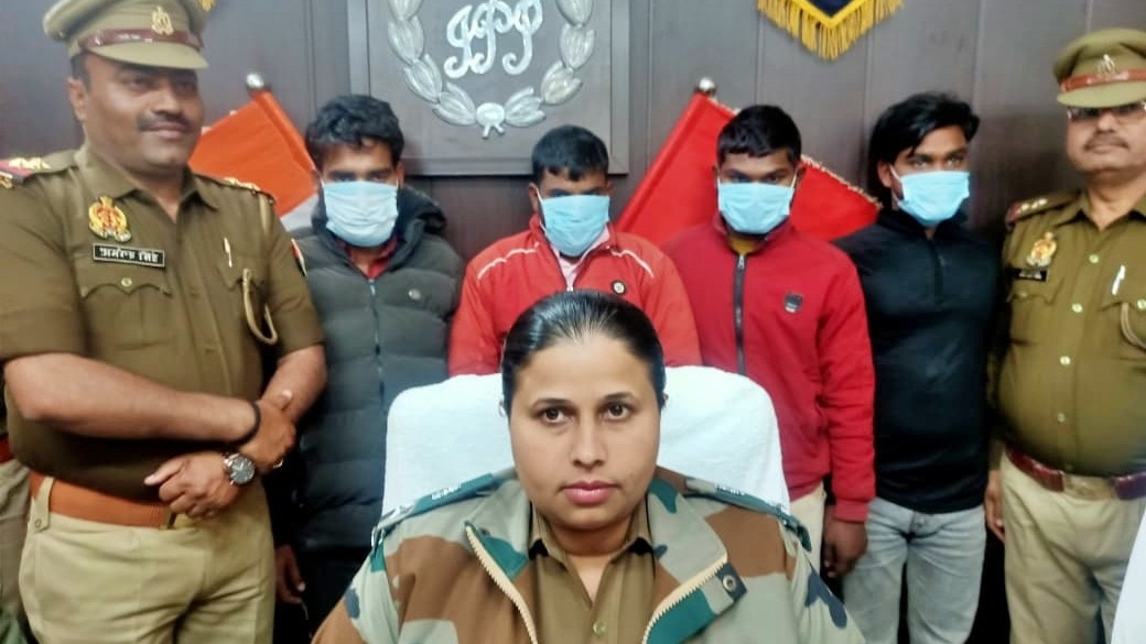 killers of tantric arrested by Amethi police (Photo - ITG)