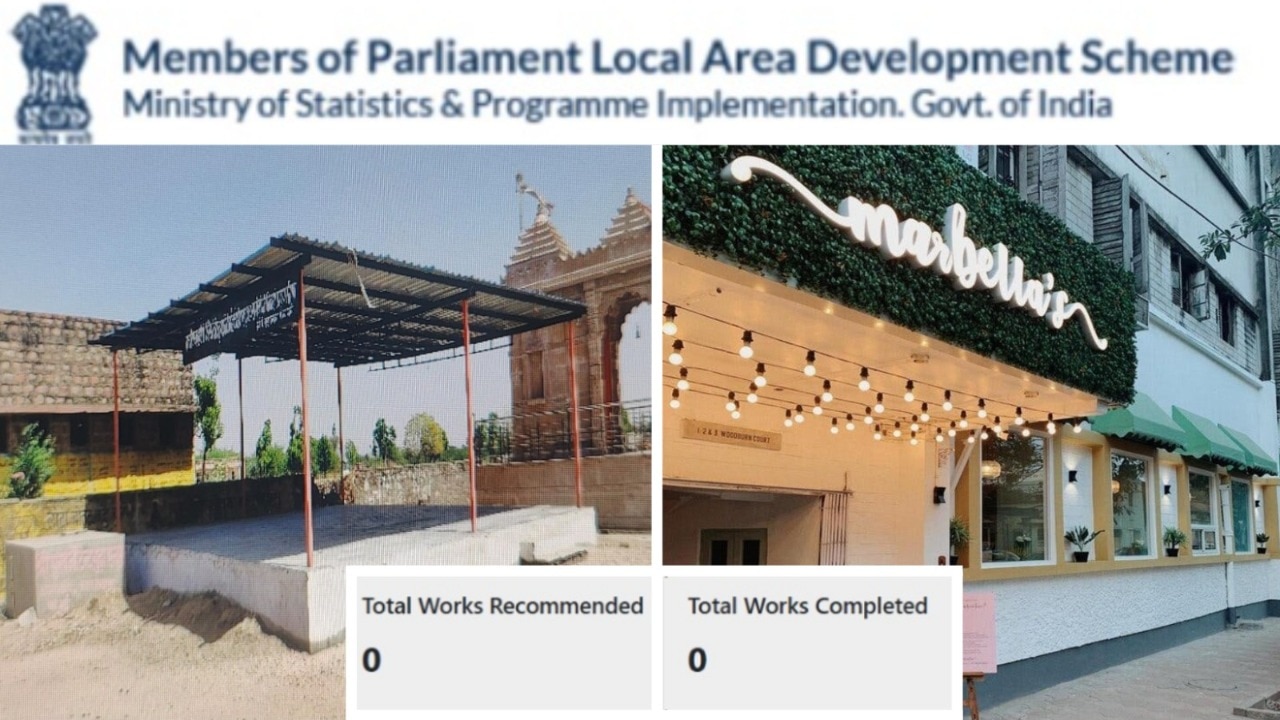 A MPs showed a tin shed worth crores, another uploaded a cafe's photograph as 