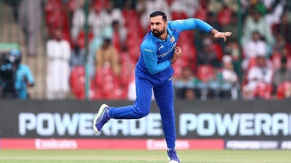 Afghanistan's veteran all-rounder Mohammad Nabi in frame