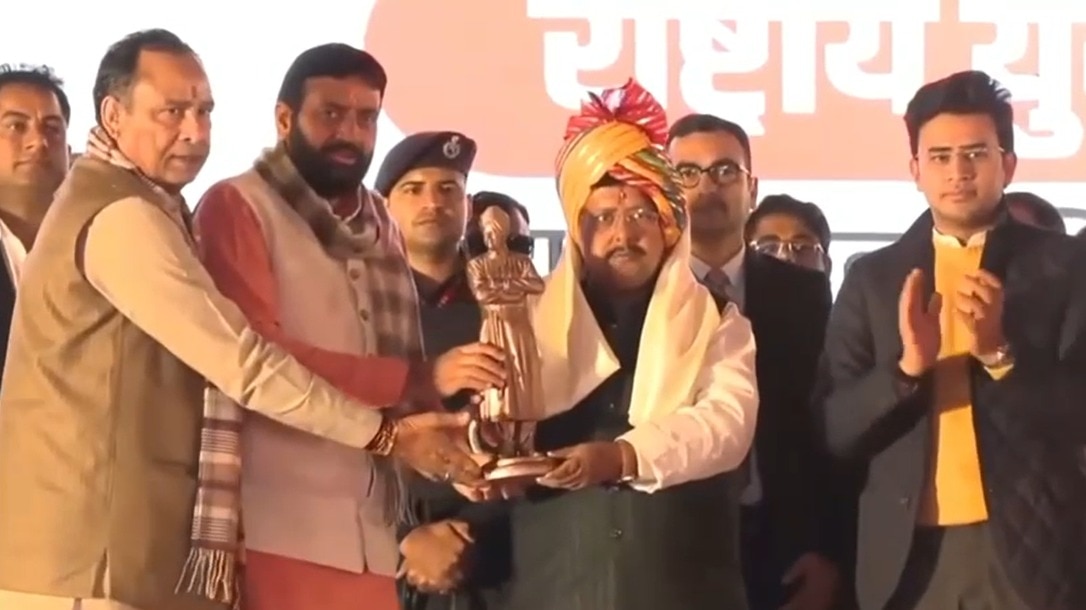 Nitin Nabin in Haryana Gurugram