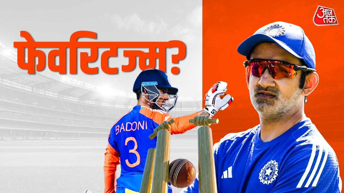 Gautam Gambhir and Ayush Badoni 