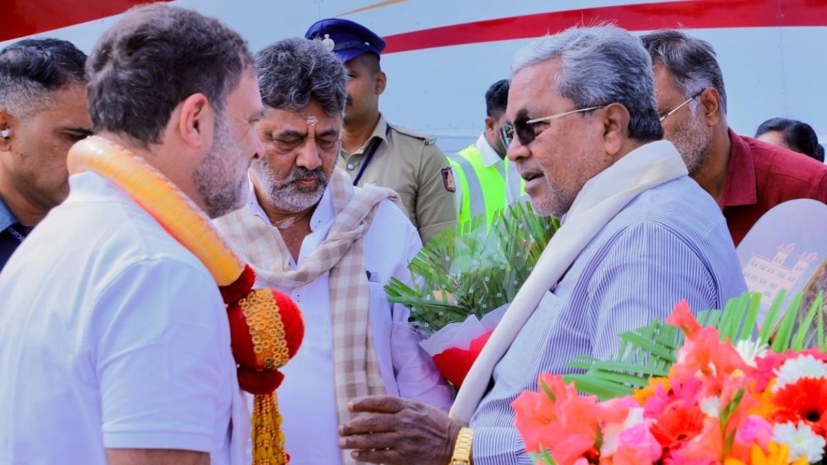 Rahul Gandhi karnatak sidda dk
