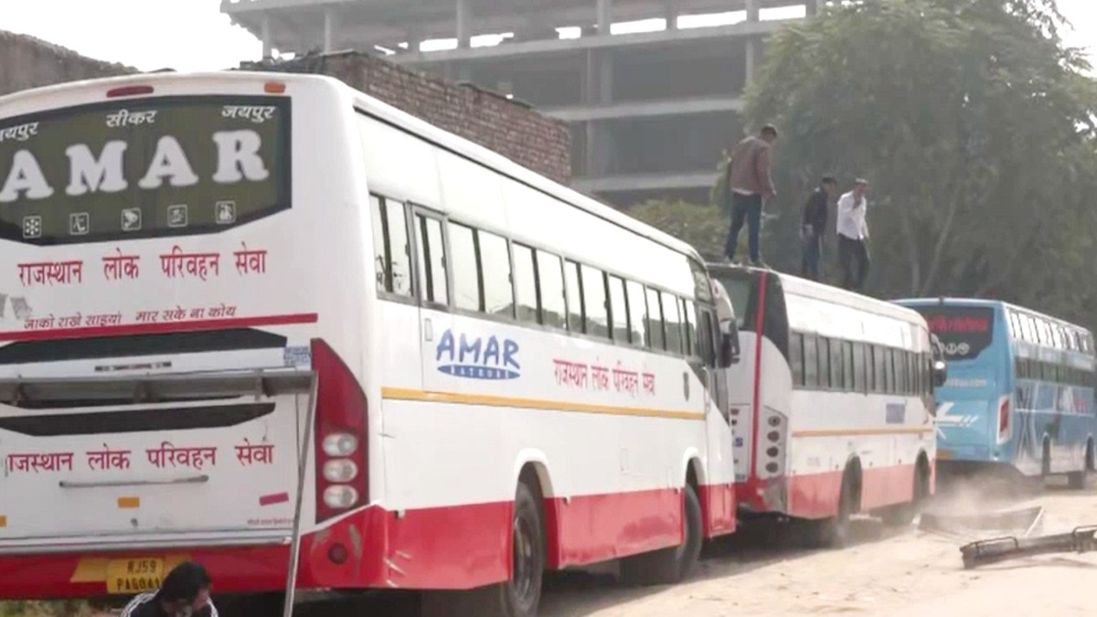 Jaipur Sleeper Bus Safety Raid