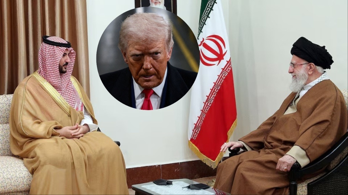 Supreme Leader Ayatollah Ali Khamenei, Saudi Defence Minister Prince Khalid bin Salman, donald trump