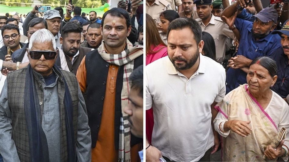‘तेज प्रताप को मेरा आशीर्वाद, अब परिवार के साथ ही रहेगा’ - लालू यादव तेज प्रताप यादव दही-चूड़ा भोज