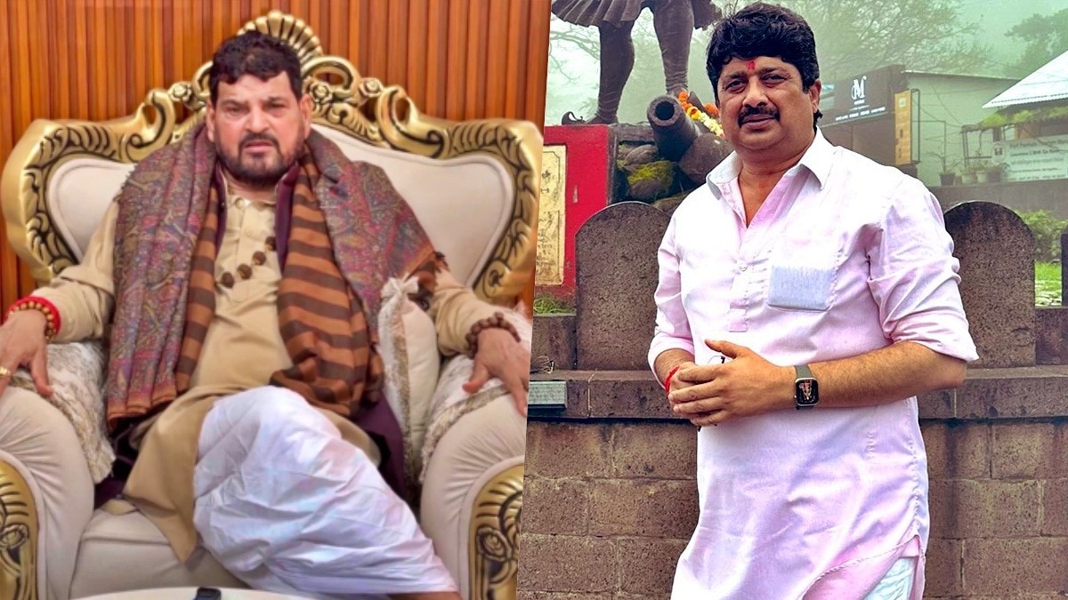 बृजभूषण सिंह और राजा भैया (Photo- X)