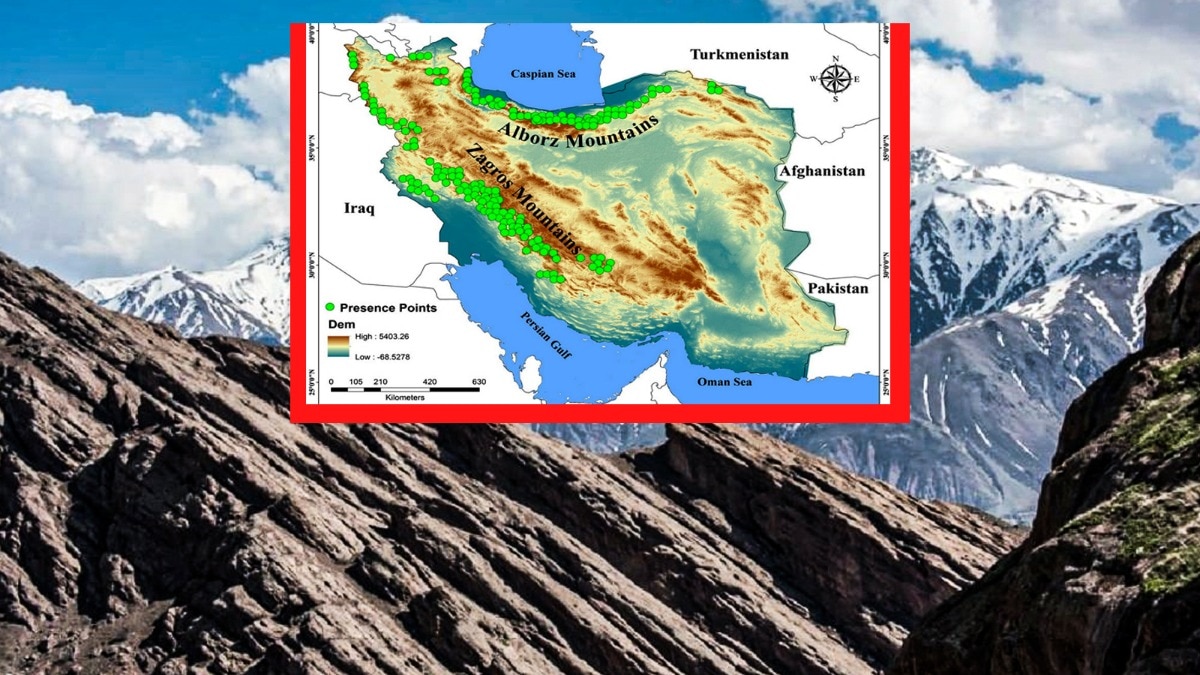 iran geography