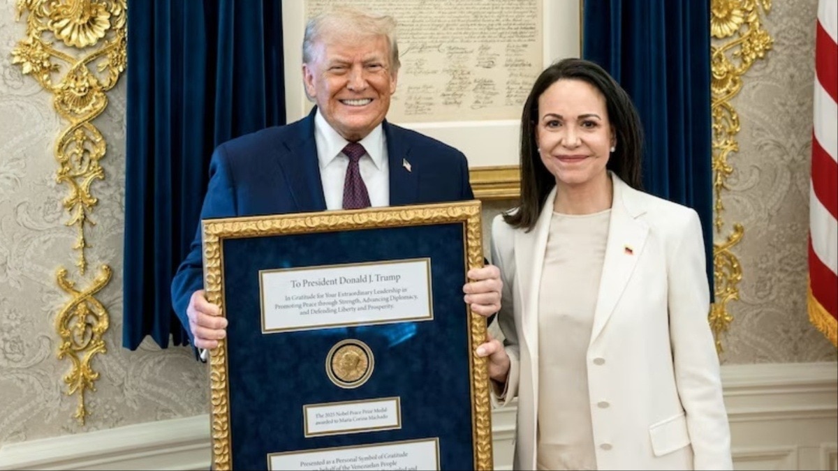 Donald Trump, Maria Corina Machado