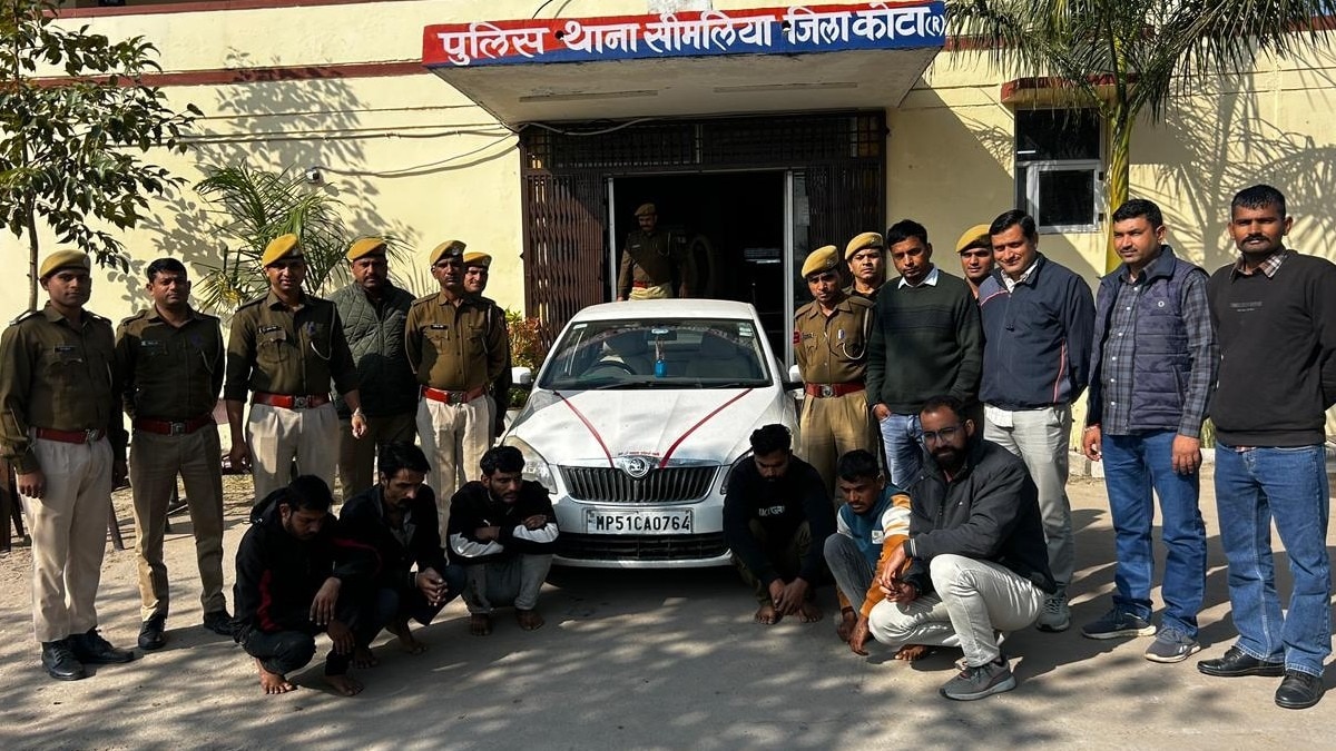 चोर गिरोह की राजस्थान-एमपी-तेलंगाना में थी दहशत.(Photo:ITG)