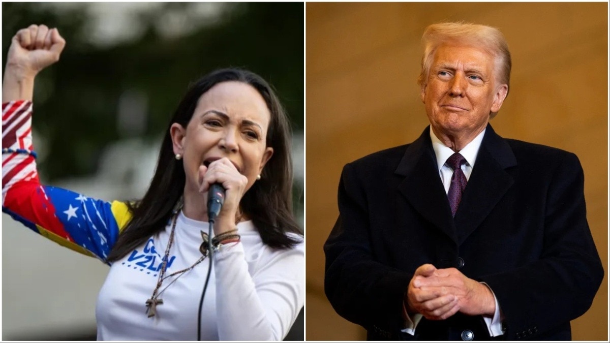 Maria Corina Machado, Donald Trump