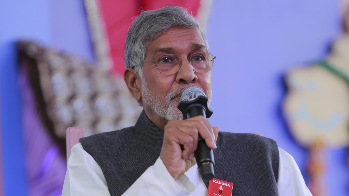 नोबेल शांति पुरस्कार विजेता कैलाश सत्यार्थी ने ट्रंप पर कसा तंज (Photo: ITG)