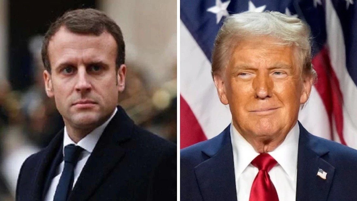  emmanuel macron vs trump