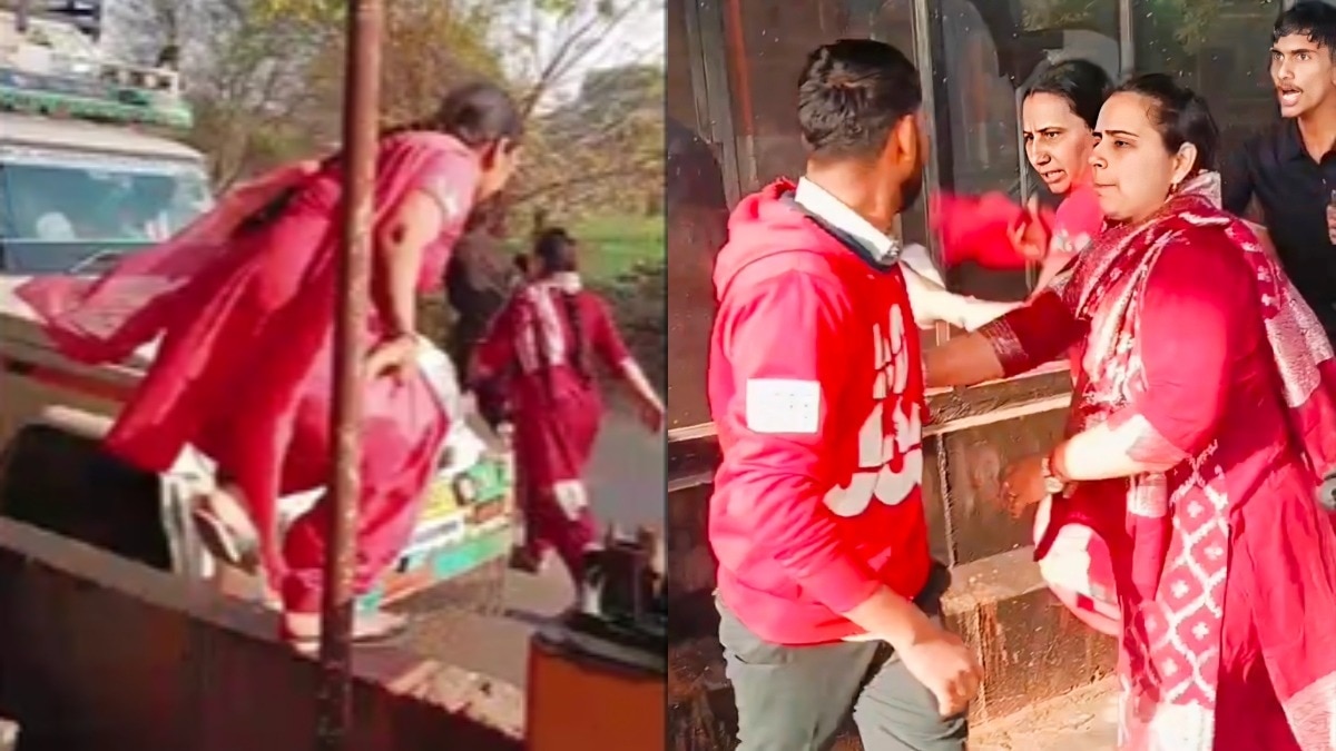 सेना का जवान बताकर टोल पर छूट मांगी.(Photo: Screengrab)