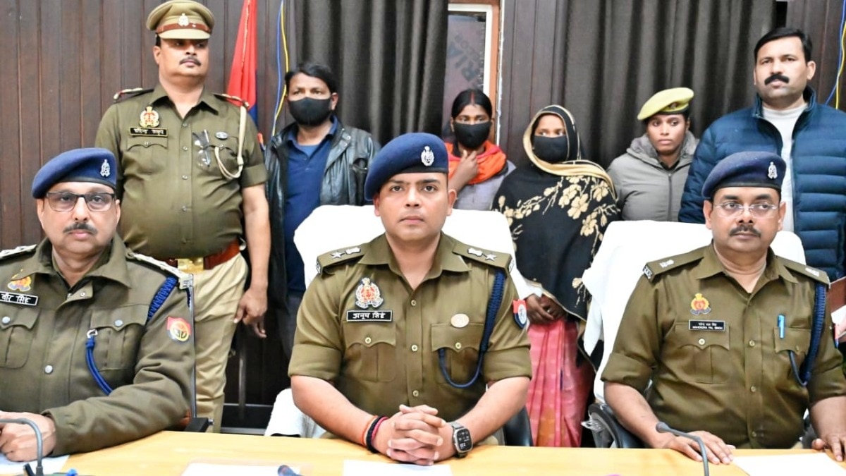 murder suspects arrested by Fatehpur police (Photo - ITG)
