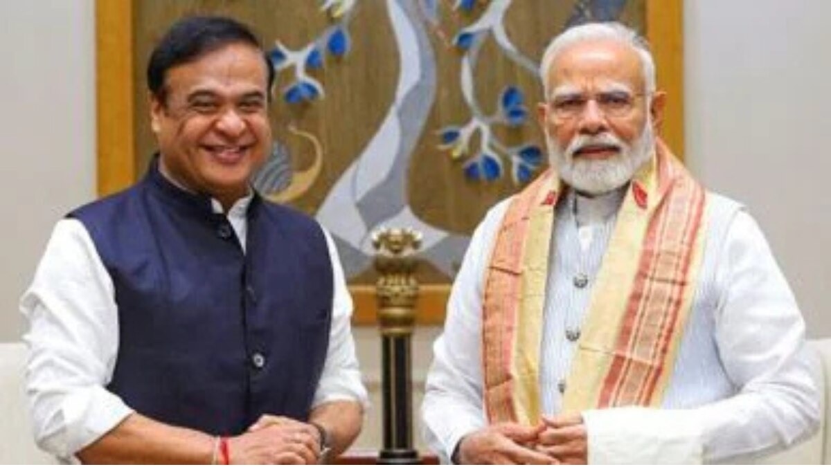 Himanta Biswa Sarma and modi