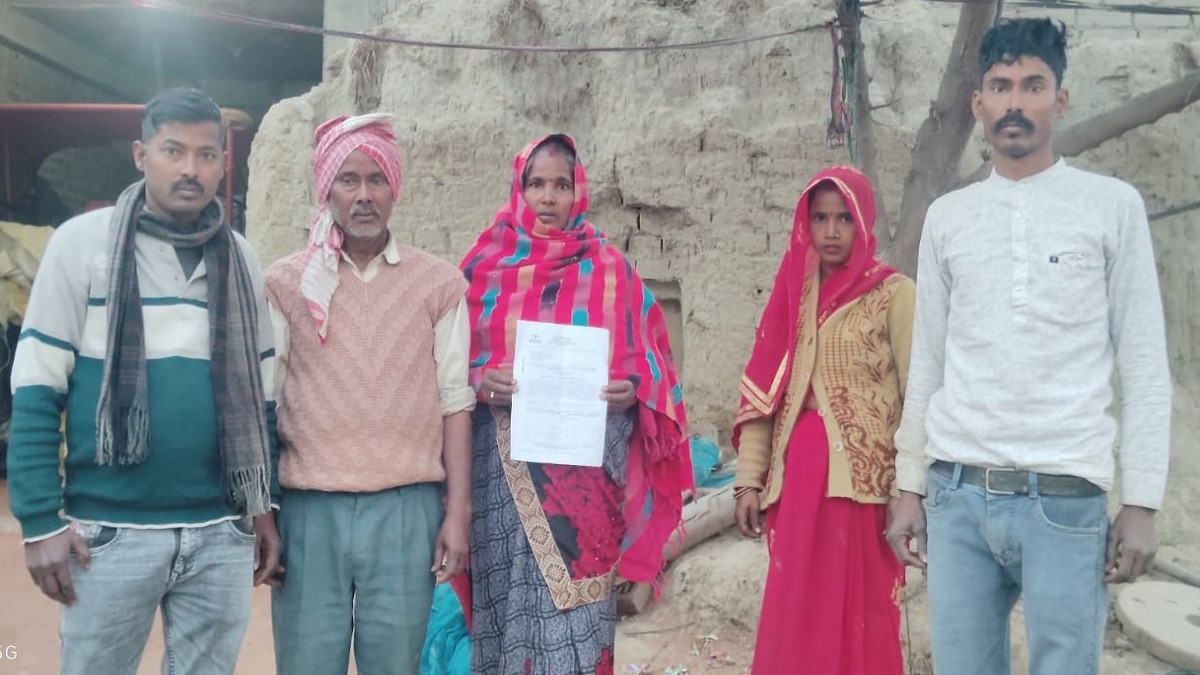 पेशे से दिहाड़ी मजदूर है गोविंद कुमार. (Photo: ITG)