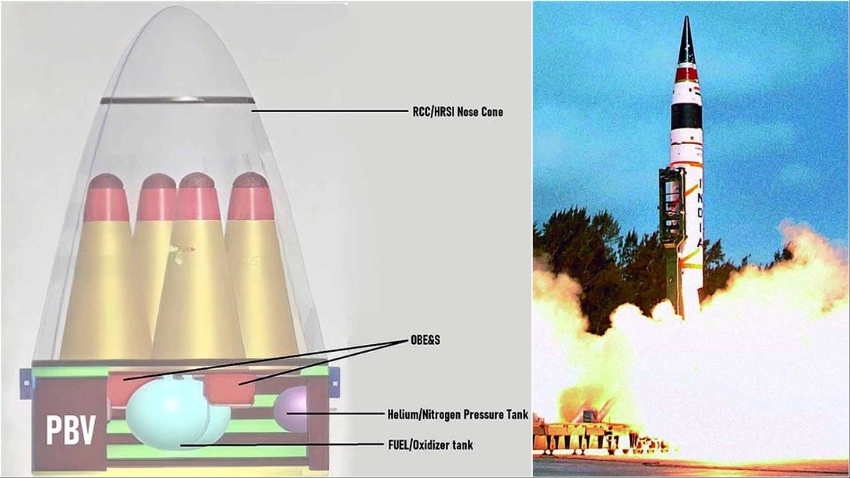 Divyastra Agni 5 missile