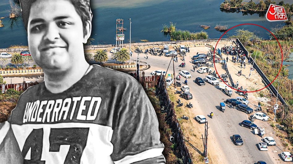 जहां इंजीनियर युवराज की मौत हुई वहां पांच साल से गड्डा था और हमेशा उसमें पानी भरा रहा (Photo ITG)