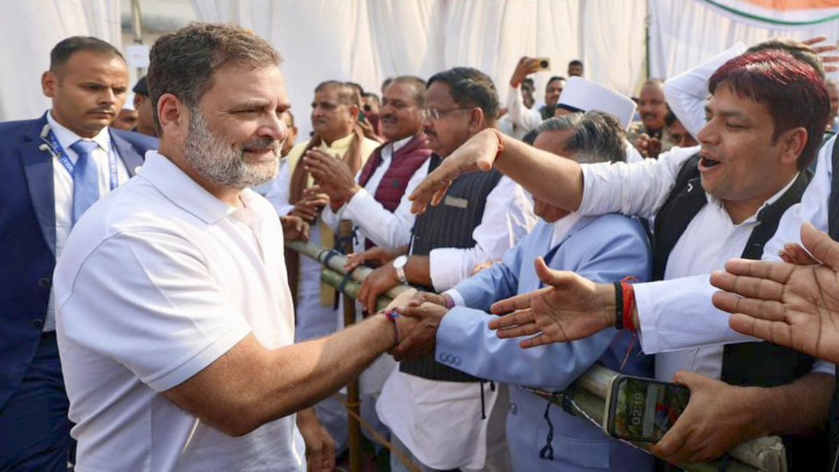 rahul gandhi mnrega chaupal raebareli