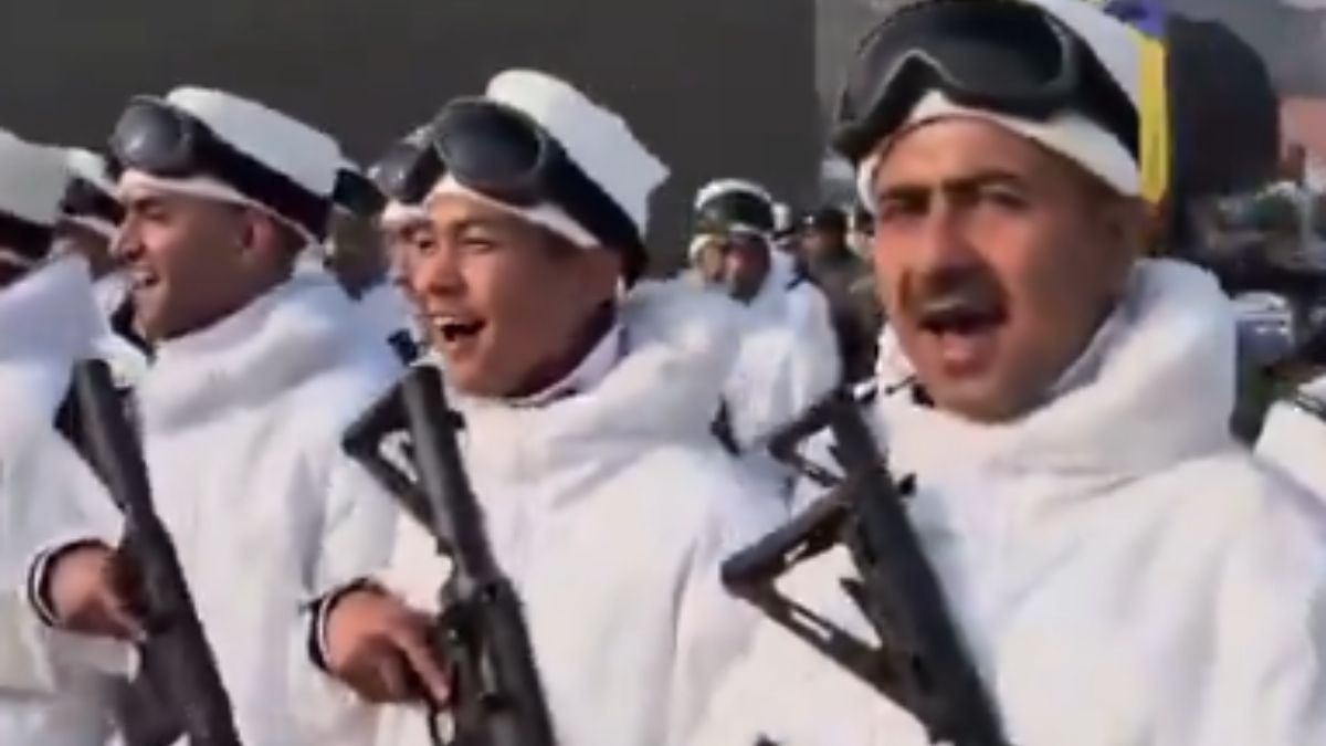 जवानों की जुबान पर भी चढ़ा कृष का गाना, रिहर्सल के दौरान का वायरल हो गया वीडियो. (Photo : x/@GarudEyeIntel)