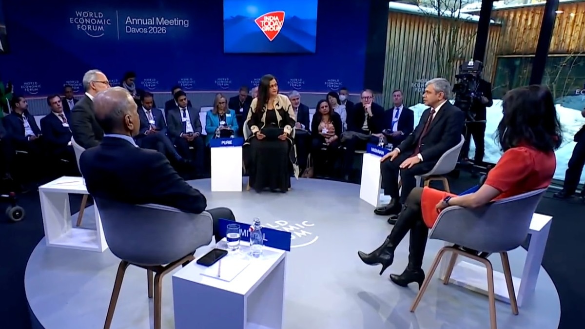 India Today Group at Davos