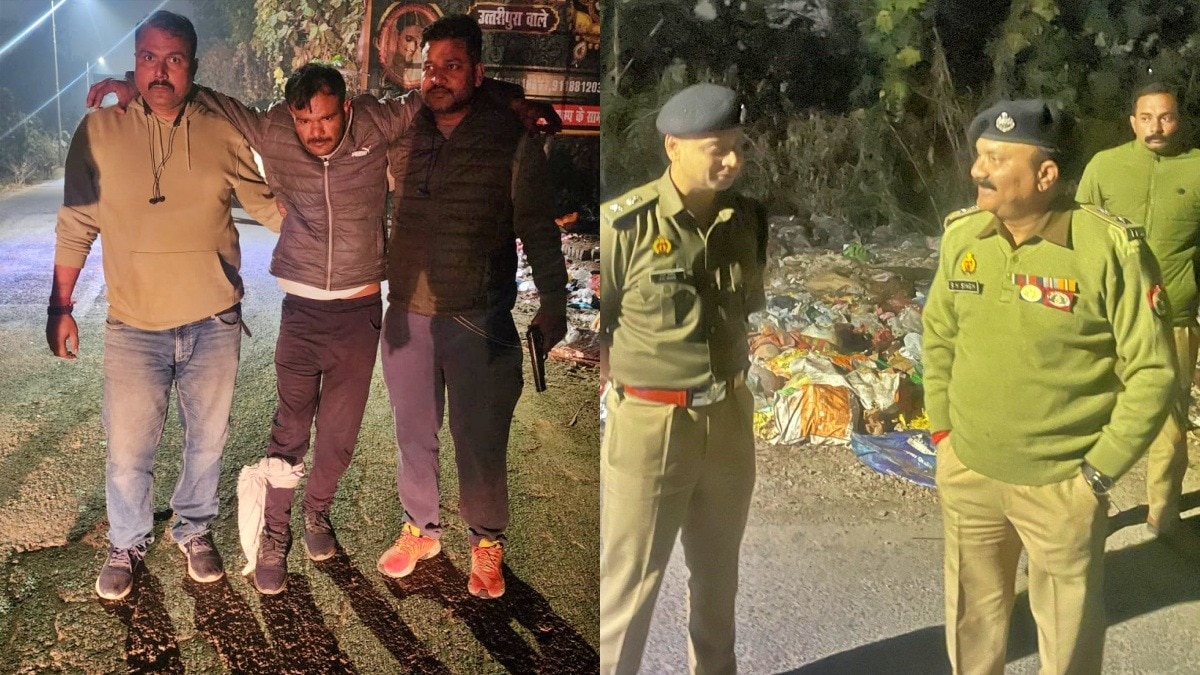 Robbery suspect encounter in Kanpur (Photo - ITG)